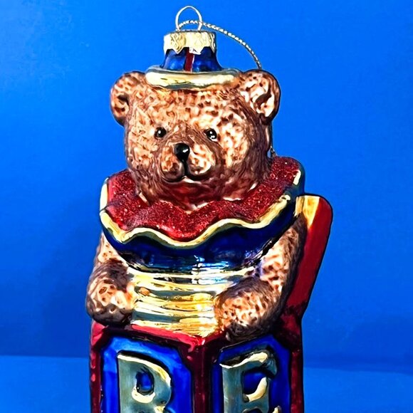Vintage Lumiere Teddy Ornament - Picture 1 of 3